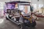 தஞ்சாவூர் பெரிய கோவிலில் பேட்டரி கார் சேவை முடக்கம்