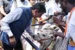 சிங்கம்புணரியில் கவர்னர் ரவி; 108 கோபூஜையில் பங்கேற்றார்