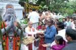 ஜபாலி ஆஞ்சநேய சுவாமிக்கு திருப்பதி கோவிலில் இருந்து பட்டு வஸ்திரம்