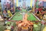 நத்தம் பகவதி அம்மன் கோவிலில் மழை வேண்டி 108 சங்காபிஷேகம்