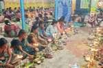முத்துமாரியம்மன் கோயில் திருவிழா; திருவிளக்கு பூஜை