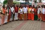 மதுரையில் முருக பக்தர்கள் மாநாடு வெற்றியடைய திருப்பரங்குன்றத்தில் விரதம் துவக்கம்