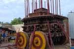 நயினார்கோவில் வைகாசி வசந்த விழாவிற்கு ஆயத்தமாகும் தேர்