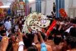 திருநள்ளார் சனீஸ்வர பகவான் கோவிலில் தியாகராஜர் உன்மத்த நடனம்