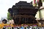 பாதுகாப்பற்ற நிலையில் மதுரை மீனாட்சி கோயில் தேர்கள் 