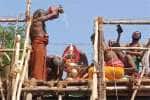மூங்கில் பட்டில் கோவில் கும்பாபிஷேகம்