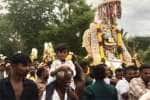 மழை வேண்டி தண்ணாயிரமுடைய அய்யனார் கோயிலில் குதிரை எடுப்பு