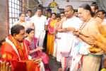 பெங்களூரு திருப்பதி பெருமாள் கோவிலில் தேவஸ்தான தலைவர் பி.ஆர். நாயுடு தரிசனம்