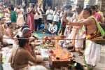 பழநி திருஆவினன்குடி கோவிலில் கும்பாபிஷேக பாலாலய  பூஜை