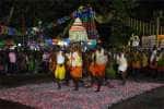 திரவுபதியம்மன் கோவிலில் தீமிதி திருவிழா; பக்தர்கள் நேர்த்திக்கடன்
