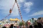 காஞ்சி திரவுபதியம்மன் கோவிலில் அர்ச்சுனன் தபசு நிகழ்ச்சி விமரிசை