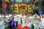 காளஹஸ்தி தர்மராஜர் கோவில் திருவிழா சுவரொட்டி வெளியீடு