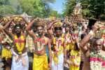 மணகாளி மாரியம்மன் கோயில் ஆனித் திருவிழா; அம்மனுக்கு அபிஷேகம்