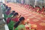 பழநி கோயிலில் 108 குத்து விளக்கு பூஜை துவக்கம்