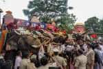 மைசூரு தசரா; அபிமன்யு தலைமையில் துவங்கியது கஜ பயணம்