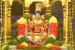 குங்கும காப்பு அலங்காரத்தில் திரிபுரசுந்தரி அம்பாள் அருள்பாலிப்பு
