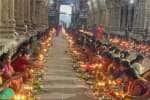 மூன்று கோயில்களில் 3024 விளக்கு பூஜை