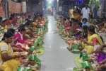 உளுந்துார்பேட்டை ஆதிகேசவபெருமாள் கோவிலில் வரலட்சுமி நோன்பு