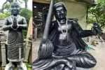 மாமல்லபுரத்தில் வடிவமைக்கப்பட்டு அயோத்தி செல்லும் கர்நாடக சங்கீத வித்வான் சிலைகள் 