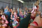 பிரதிஷ்டை செய்ய விநாயகர் சிலைகள் தயார்; கொண்டாட்டத்துக்கு ஆயத்தம்