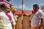 பெரியகுளம் கைலாசநாதர் கோயிலில் கும்பாபிஷேக முகூர்த்தகால் நடல்