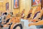பாராளுமன்ற வடிவில் அமைக்கப்பட்ட விநாயகர் செட்; : பிரதமர், எதிர்க்கட்சி தலைவர், எம்பிக்காக விநாயகர்!