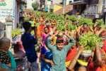  சின்னசேலம் முத்துமாரியம்மன் கோவிலில் பால்குட ஊர்வலம் 