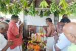 திருக்கனுார் முத்தால மாரியம்மன் கோவில் திருப்பணி துவக்கம் 