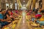 காஞ்சிபுரம் ஆதிகாமாட்சி ஆதிபீடா பரமேஸ்வரி காளிகாம்பாள் கோவிலில் விளக்கு பூஜை