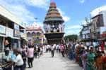 200 மீட்டர் நகர்த்தி வைக்கப்பட்ட திருவண்ணாமலை அருணாசலேஸ்வரர் தேர்