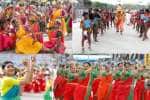 திருப்பதி பிரம்மோத்சவத்தில் பக்தர்களை பிரமிக்க வைத்த பாரம்பரிய நடனங்கள்!