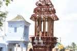வெயிலில் காயும் சீவலப்பேரி காசி விஸ்வநாதர் கோயில் தேர்