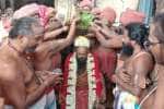 திருக்கடையூர் அமிர்தகடேஸ்வரர் கோவிலில் தருமபுரம் ஆதீனம் ஆயுள் ஹோமம்