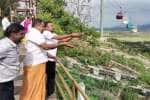 பழநி மலையில் தூவப்பட்ட விதைப்பந்துகள் துவக்கப்பட்டன