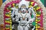 பரமக்குடி கோயிலில் சம்பக சஷ்டி விழா; விபூதியில் அலங்காரத்தில் பைரவர்