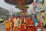 திருவண்ணாமலை திருக்குடை யாத்திரை: காஞ்சியில் வரவேற்பு